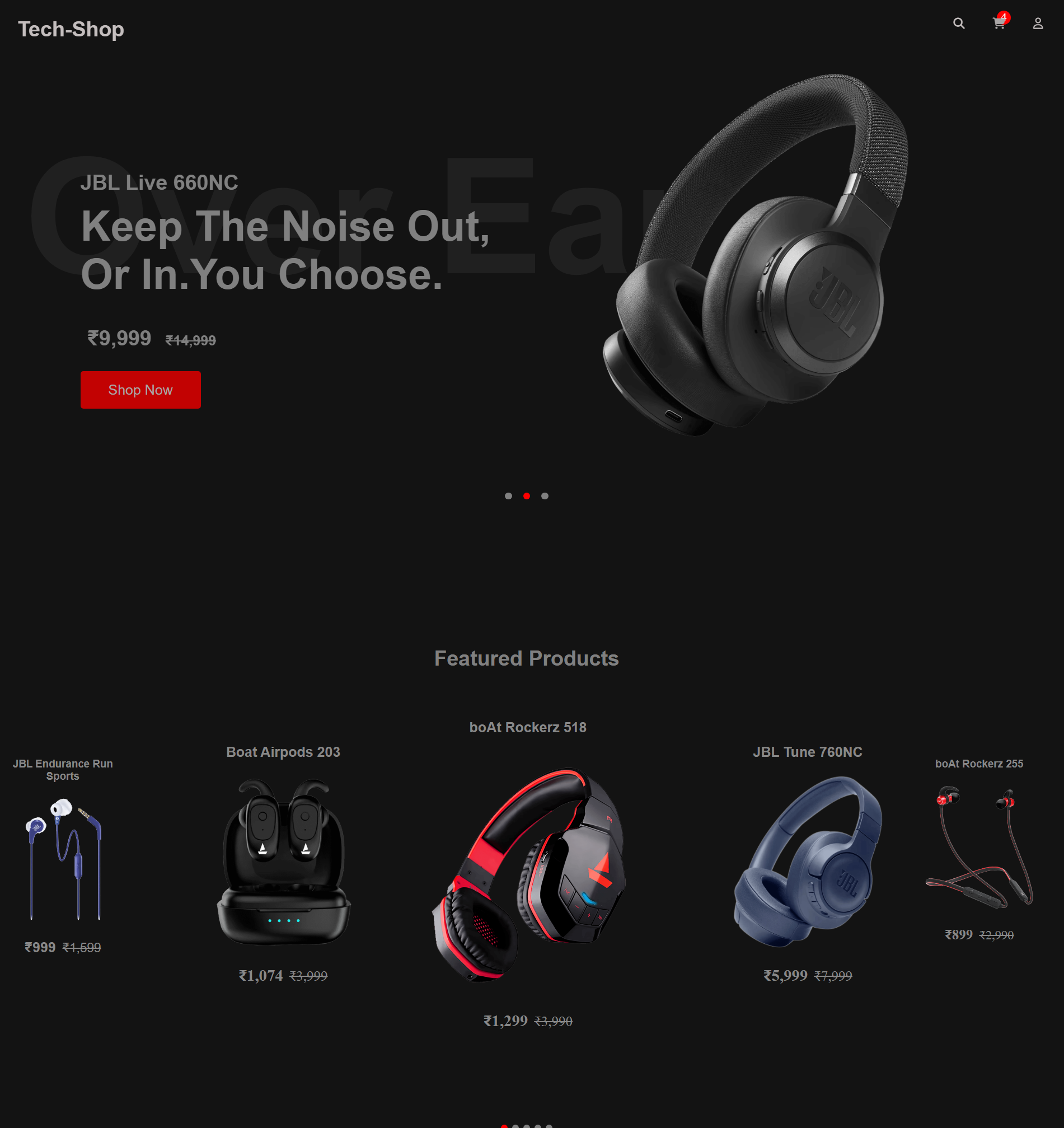 Ecommerce Website