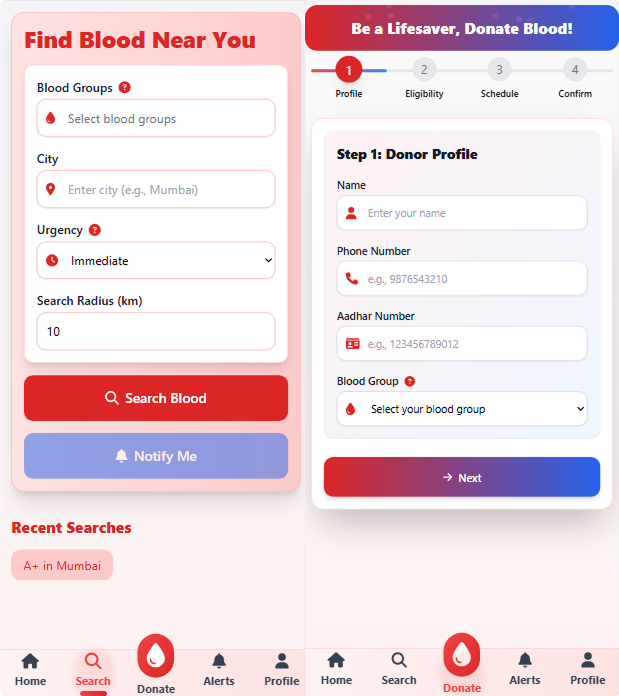 BloodIn App